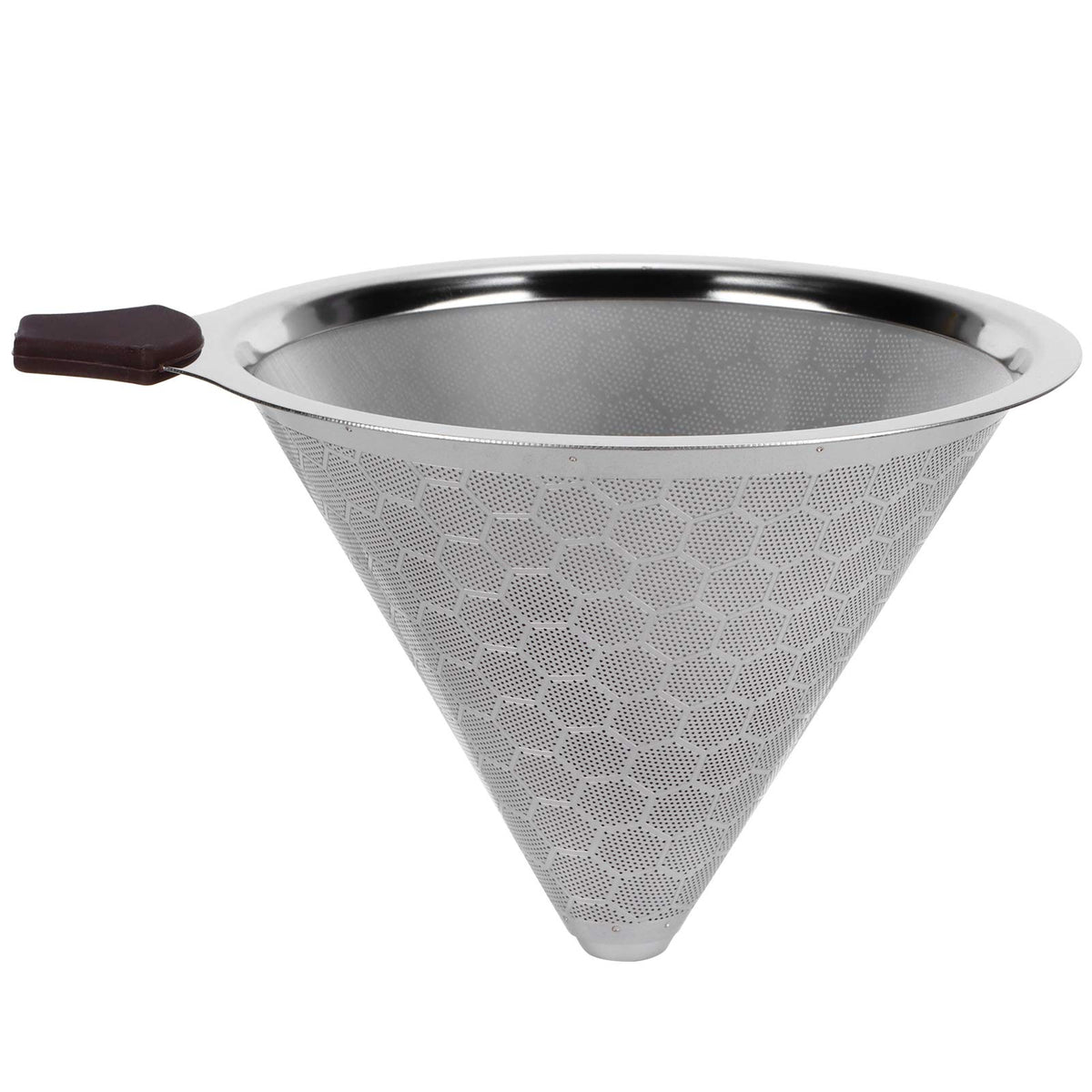 Glass Coffee Maker with Stainless Steel Filter 600ml Y51427