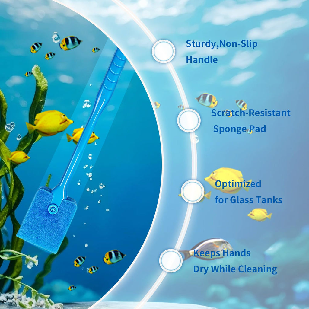 Double Sided Aquarium Cleaning Brush O6779