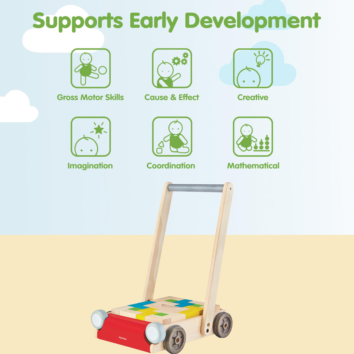 Wooden Baby Walker Q39567