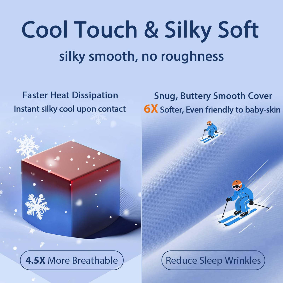King Size Set of 2 Down Alternative Bed Pillows O475530