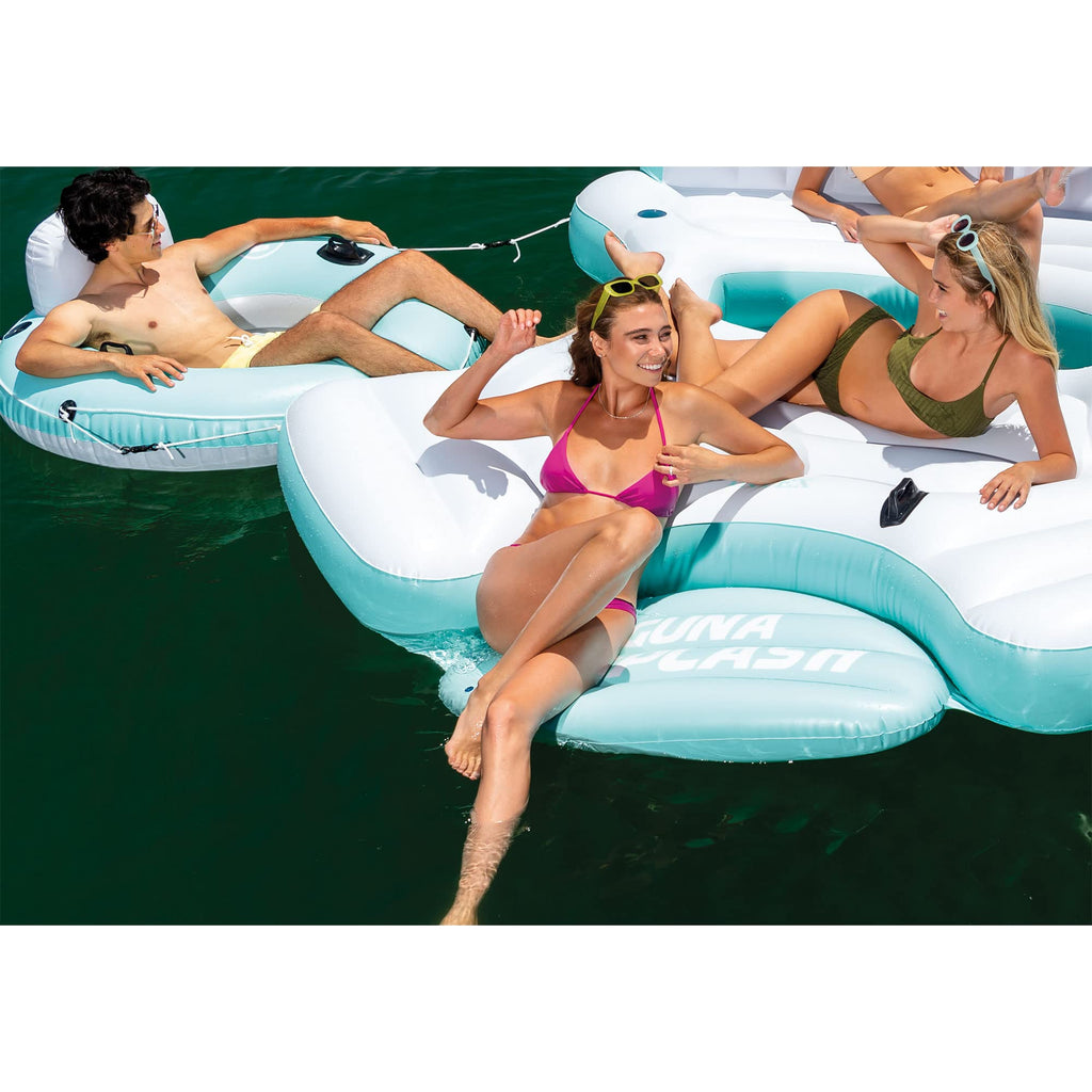 Inflatable Pool Island Raft V61058