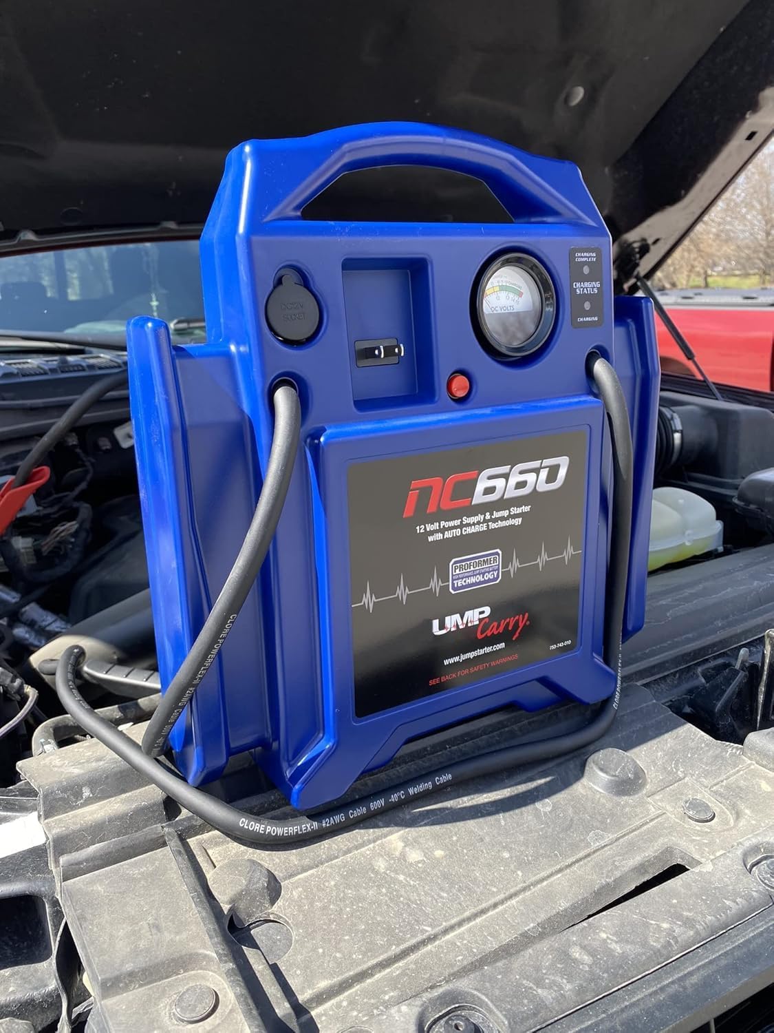 Portable Vehicle Starting Unit 1700 Peak Amps 2 Pack V928653