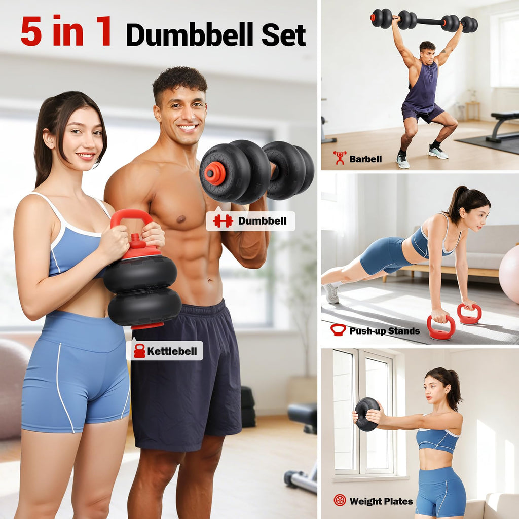 Adjustable Dumbbell Set with Connector U37990