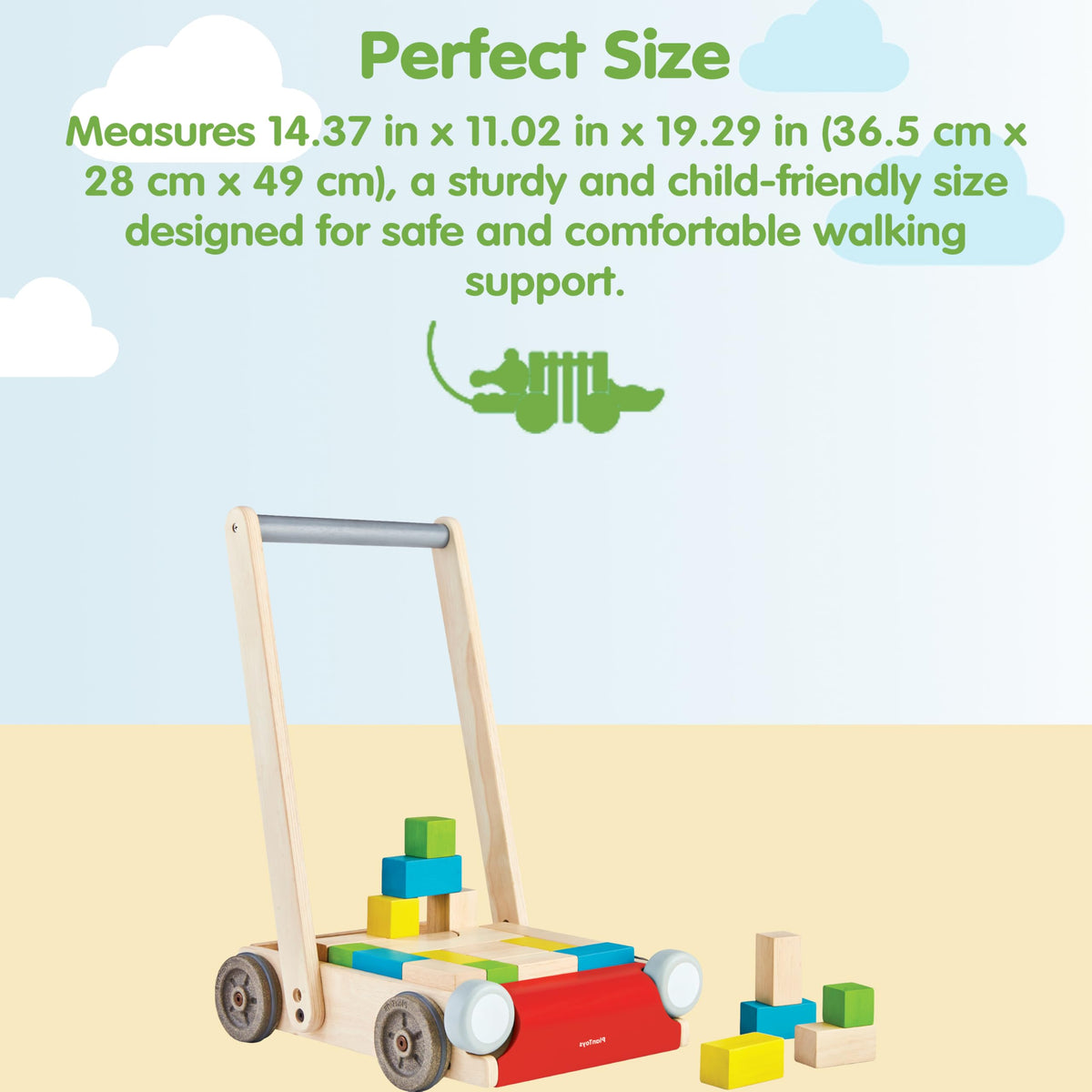Wooden Baby Walker Q39567