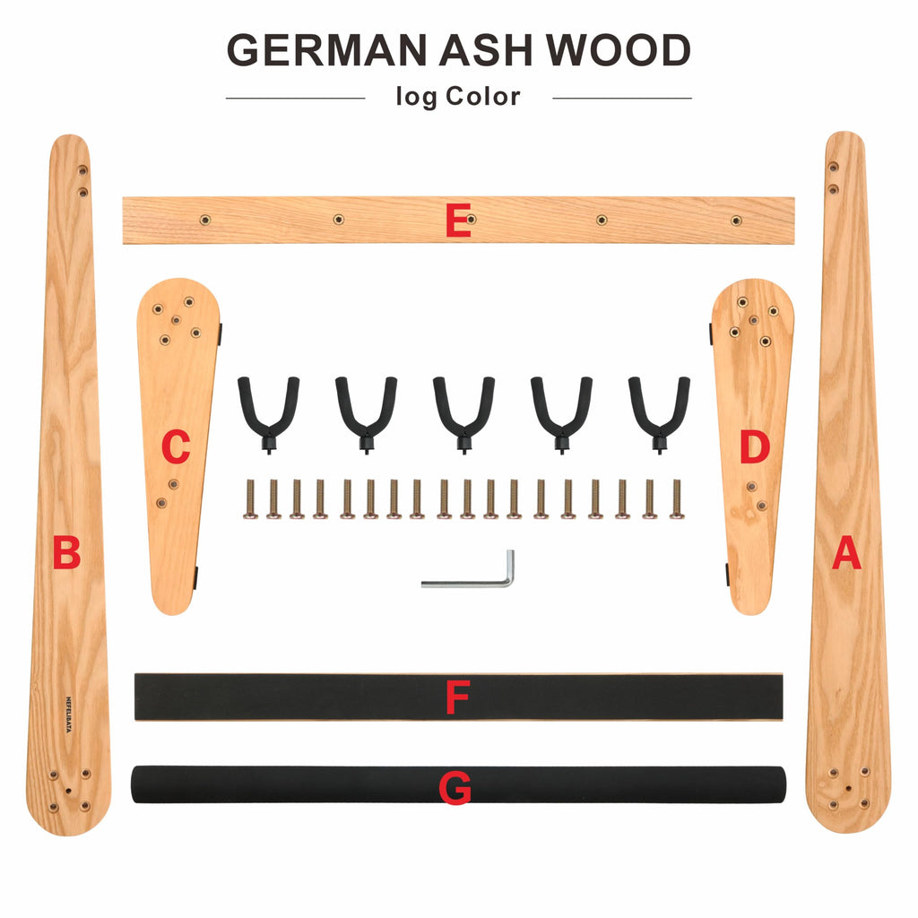 Wooden Guitar Stand 5 Stands X483077