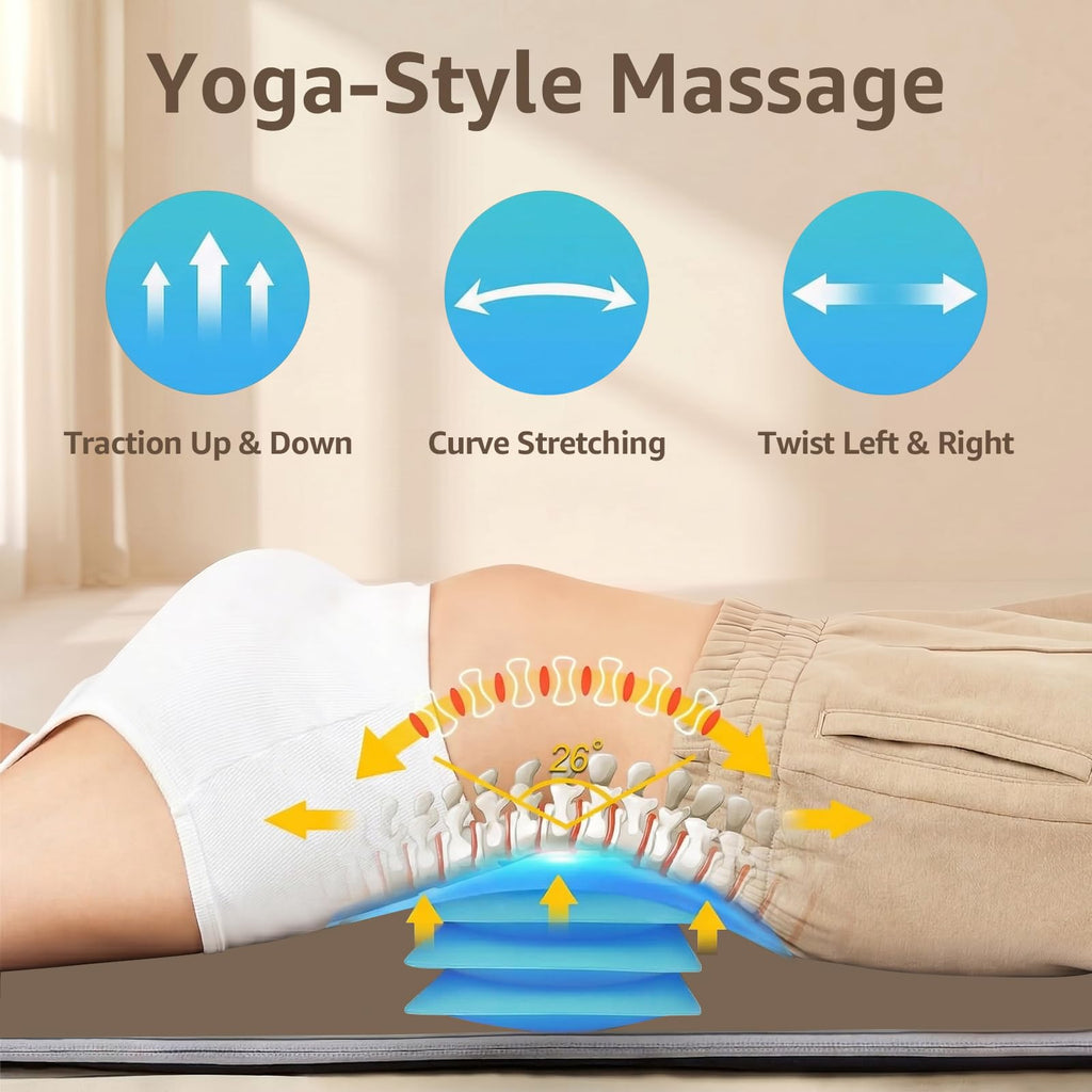 Full Body Massage Mat with Heat, Foldable Q266