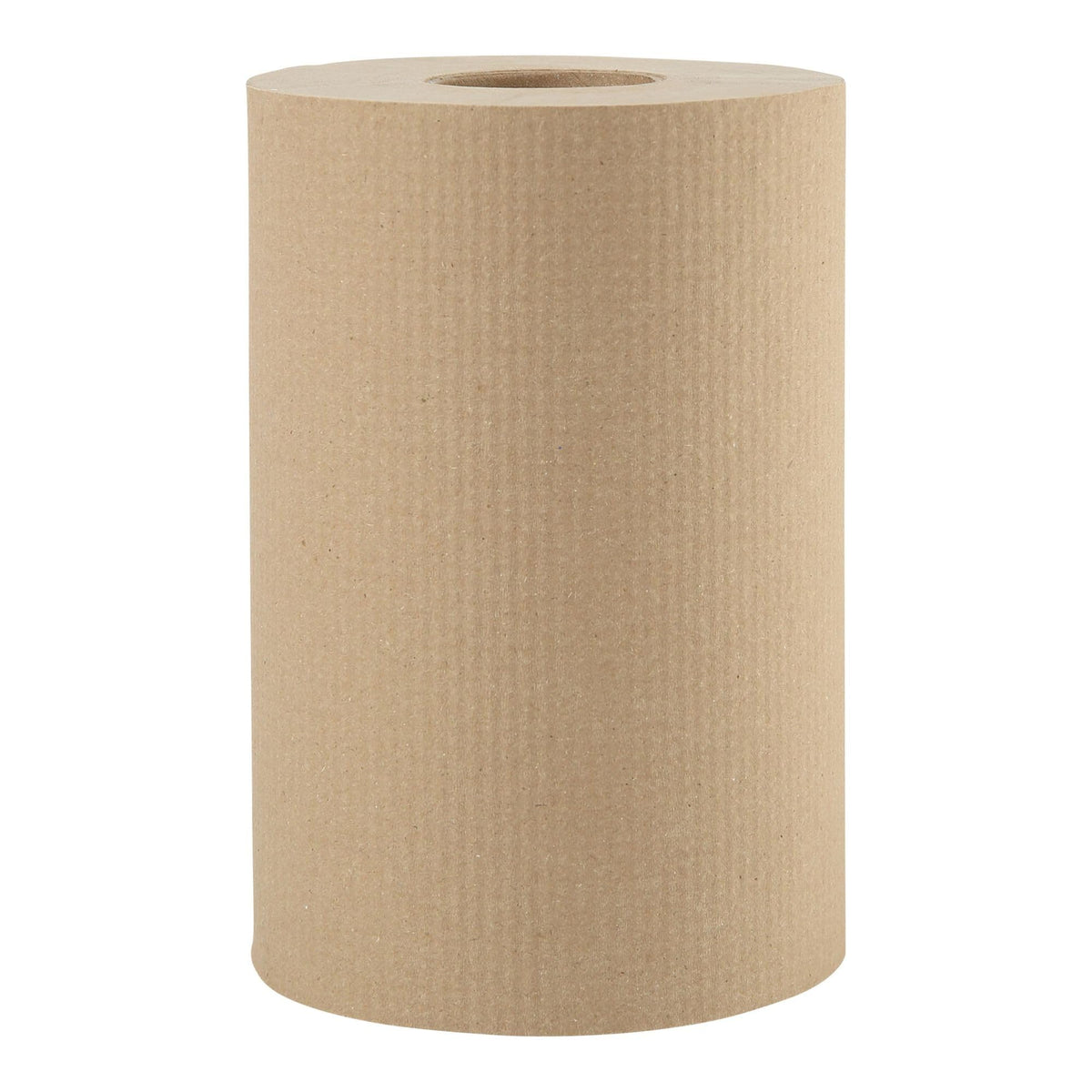 Hardwound Paper Towels, 8" x 350ft, 1-Ply Natural, Case of 12 Rolls Y479508