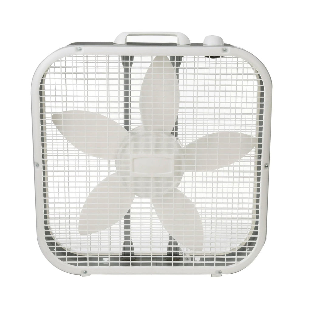 20" Classic Box Fan, 3 Speeds, White T507837