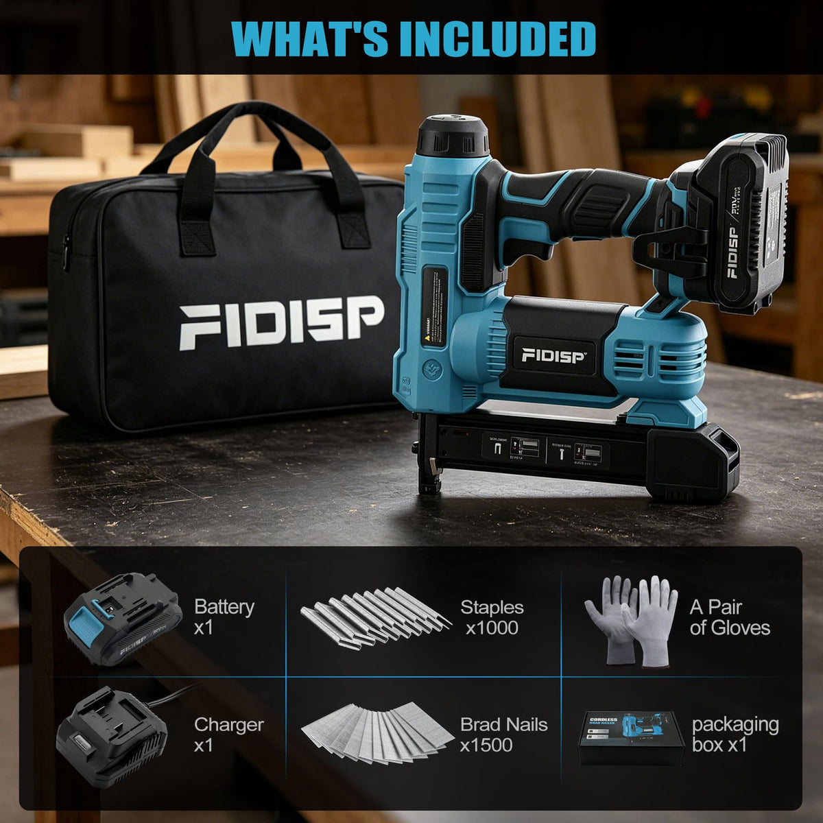18 Gauge Cordless Nail Gun I5340