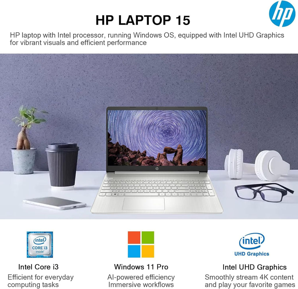 15.6" Touchscreen Laptop 16GB RAM 1.5TB Storage Intel i3 Win 11 Pro R540821