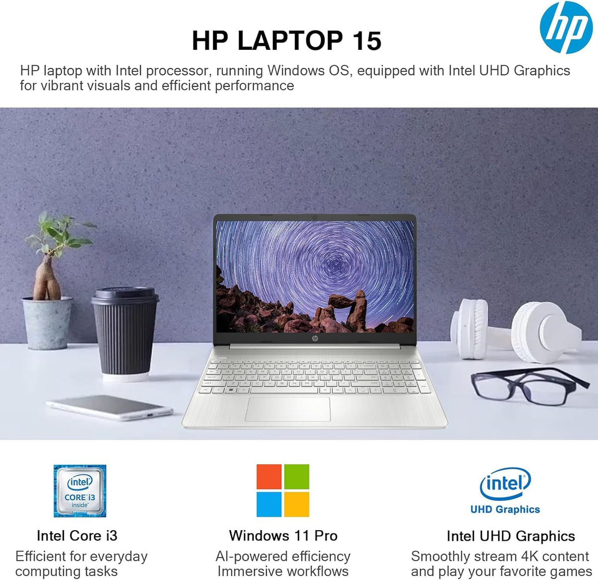 15.6" Touchscreen Laptop 16GB RAM 1.5TB Storage Intel i3 Win 11 Pro R540821