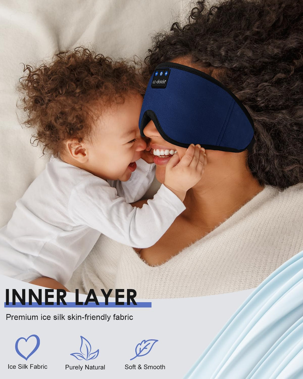 Sleep Mask with Bluetooth Headphones S6260