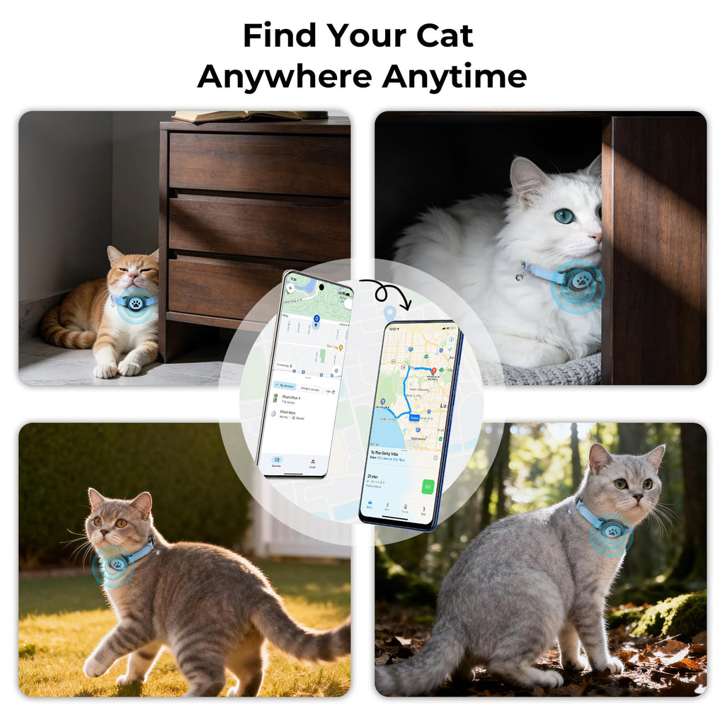 GPS Tracking Collar Blue 2P O420555