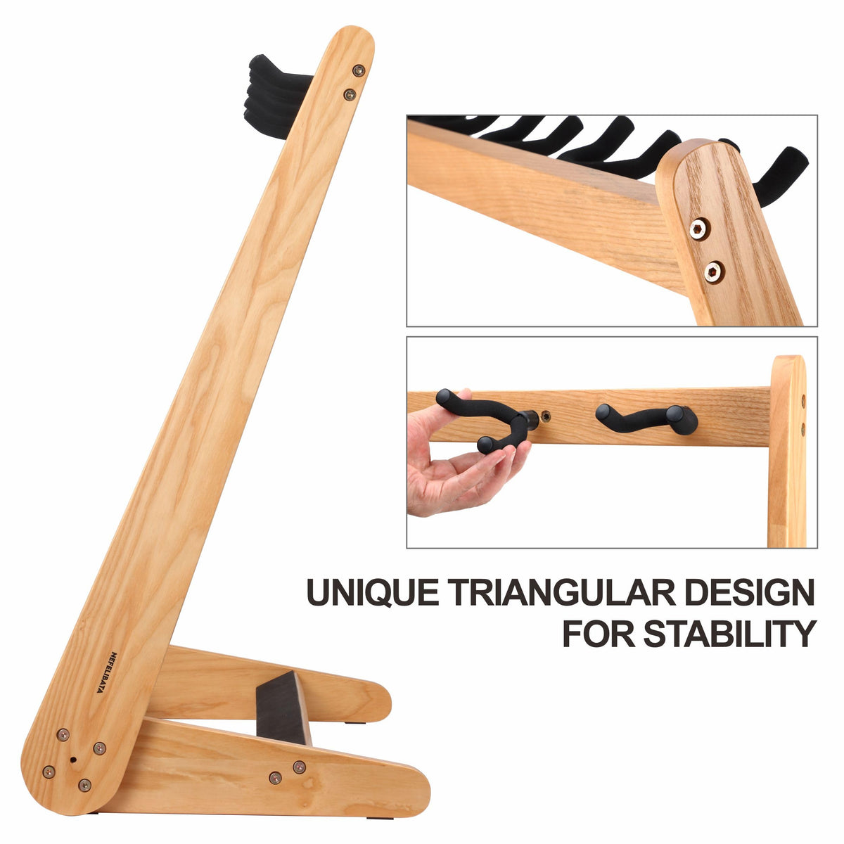 Wooden Guitar Stand 5 Stands X483077