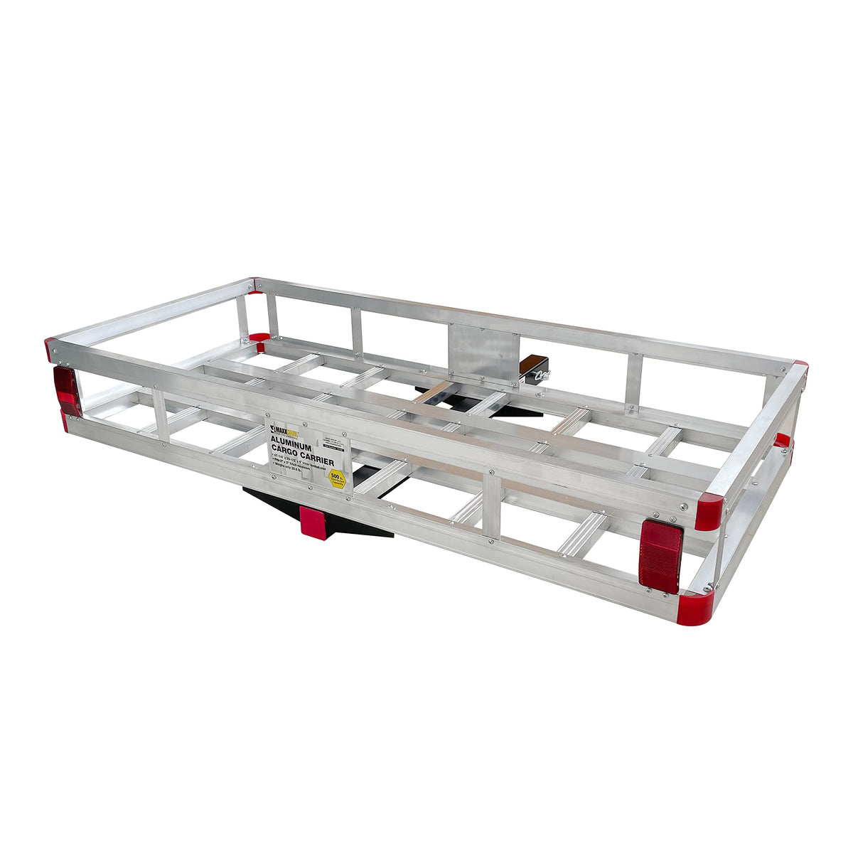 Aluminum Hitch Cargo Carrier with High Side Rails O4210
