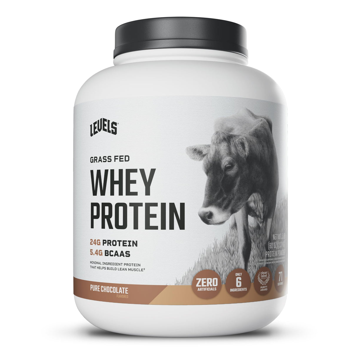 Whey Protein Powder Pure Chocolate 5LB S550075