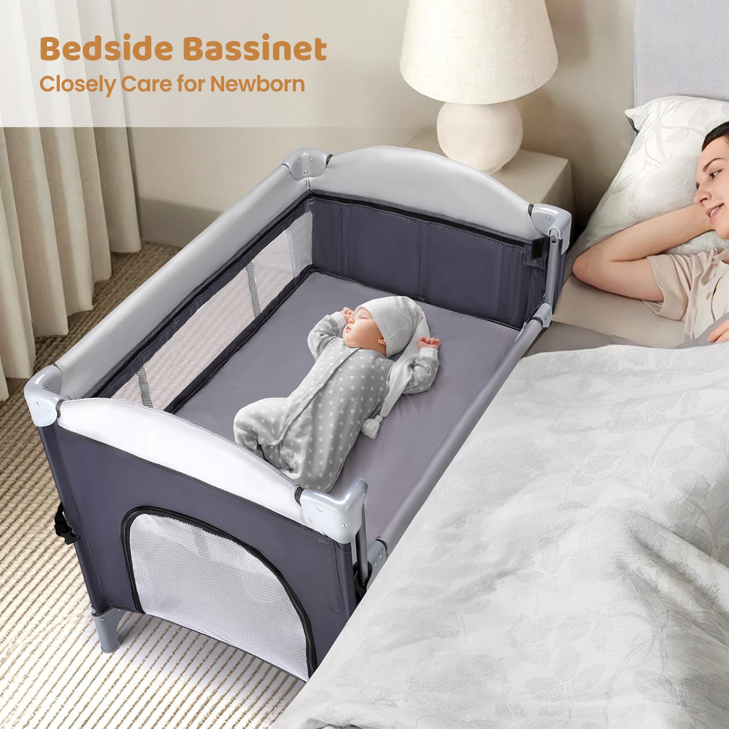 5 in 1 Pack and Play with Bassinet and Changing Table G79116