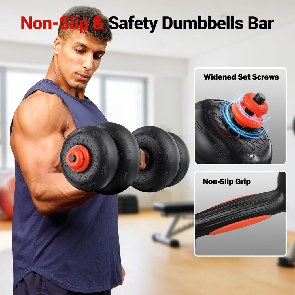 Adjustable Dumbbell Set with Connector U37990