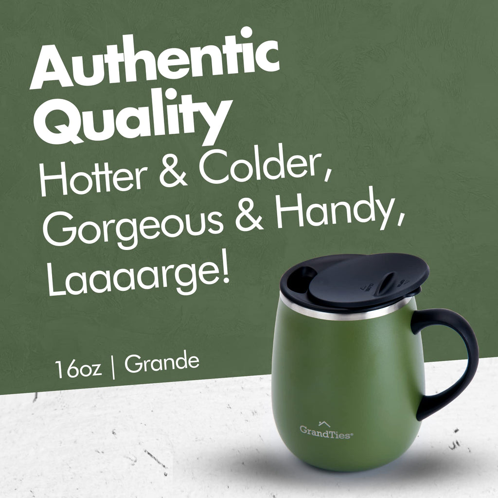 16 oz Insulated Stainless Steel Tumbler 2-Pack I35994