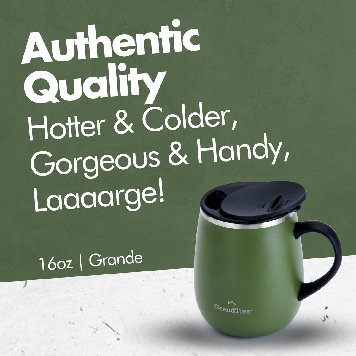 16 oz Insulated Stainless Steel Tumbler 2-Pack I35994