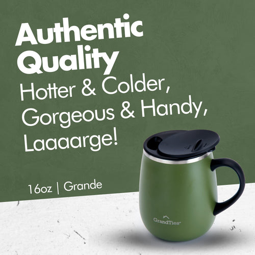 16 oz Insulated Stainless Steel Tumbler 2-Pack I35994