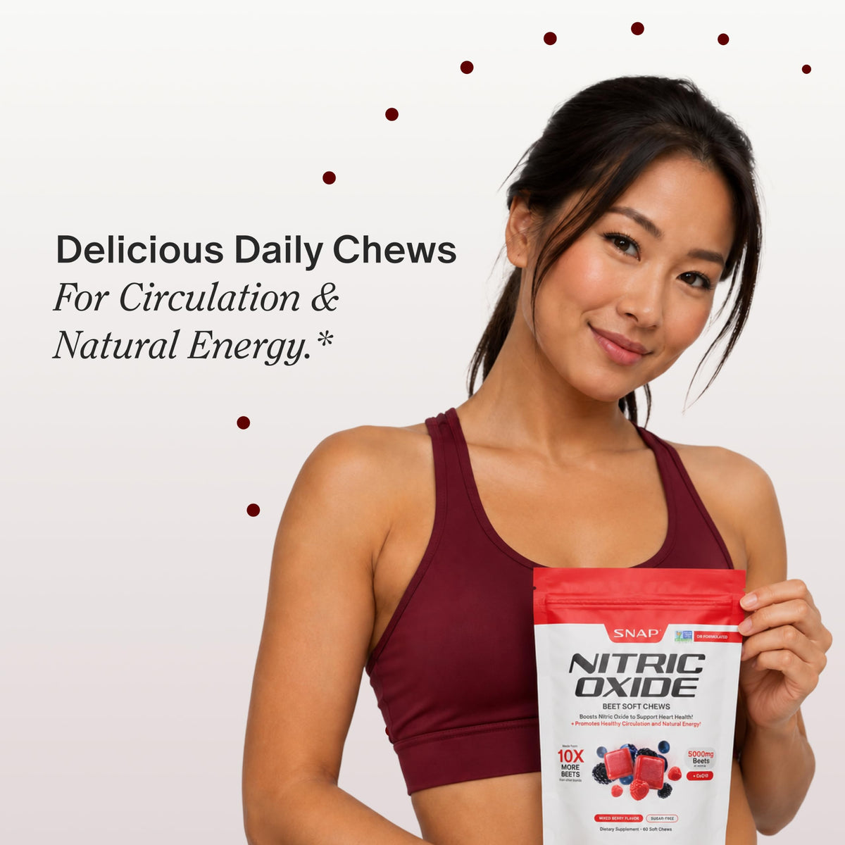 Nitric Oxide Beet Root Chews + Testo Booster Bundle B90384