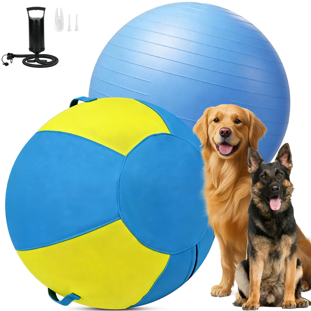 18 Inch Heavy Duty Dog Herding Ball with 3 Handles H3163
