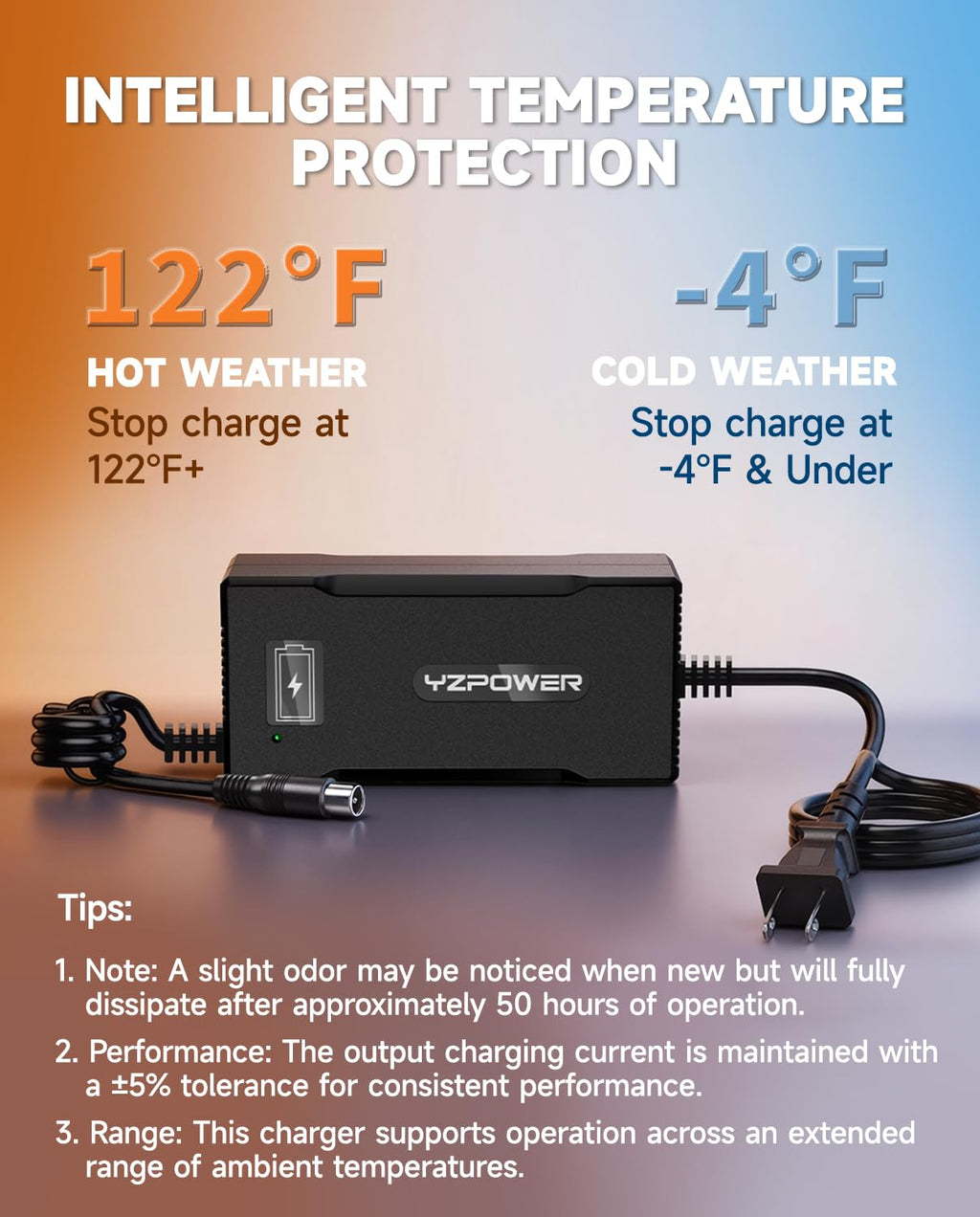42V 5A Scooter Charger RCA Round Charging Port C760387