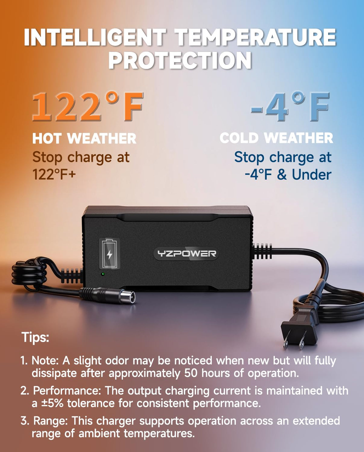 42V 5A Scooter Charger RCA Round Charging Port C760387