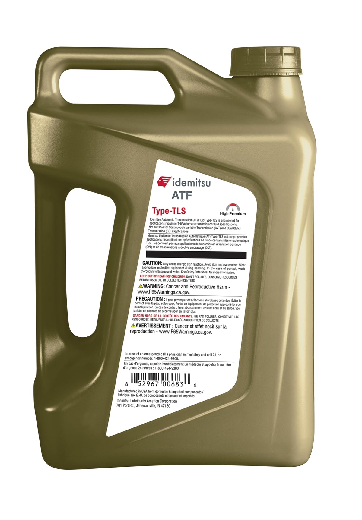 ATF Type TLS Transmission Fluid 5 Quart K933