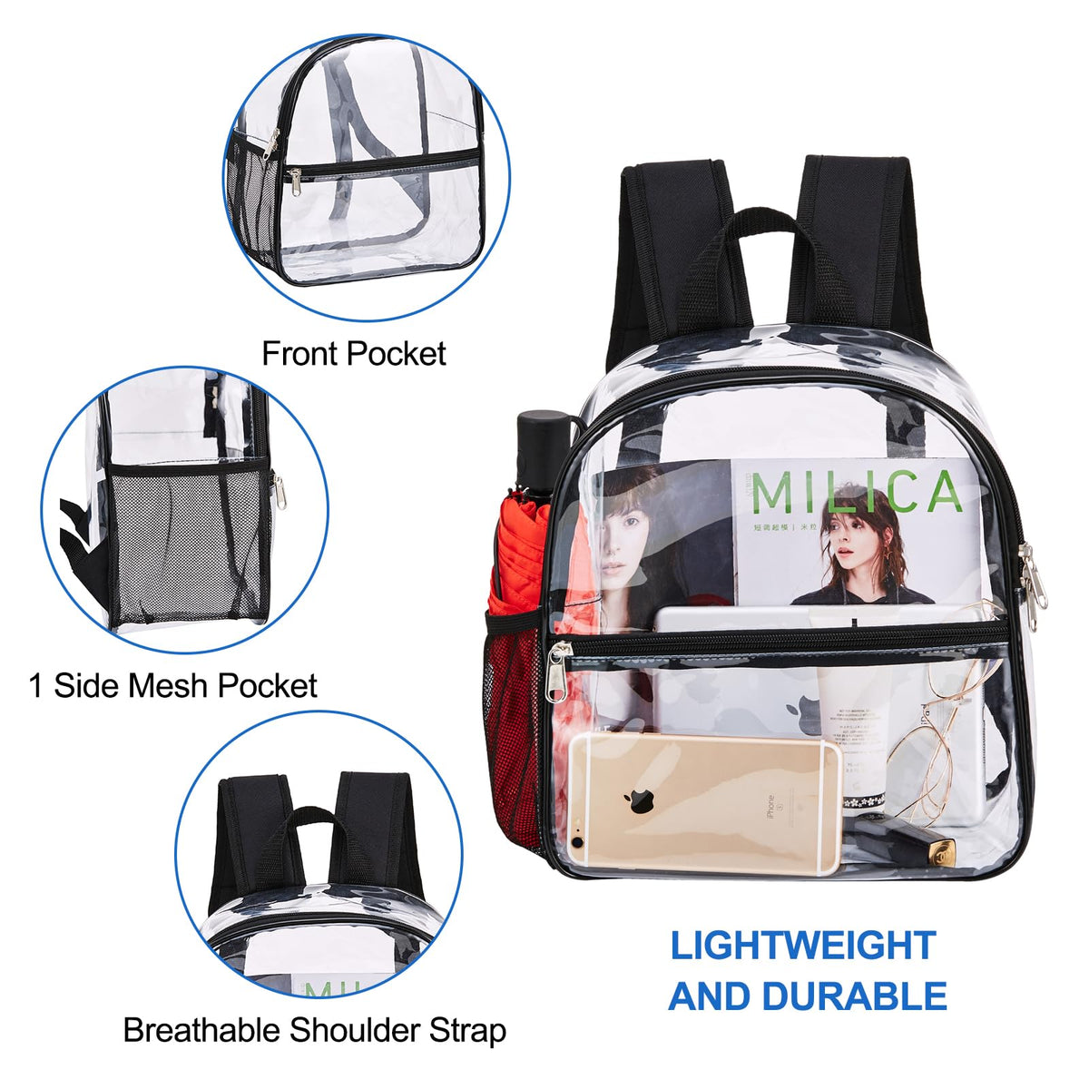 Clear Backpack E741
