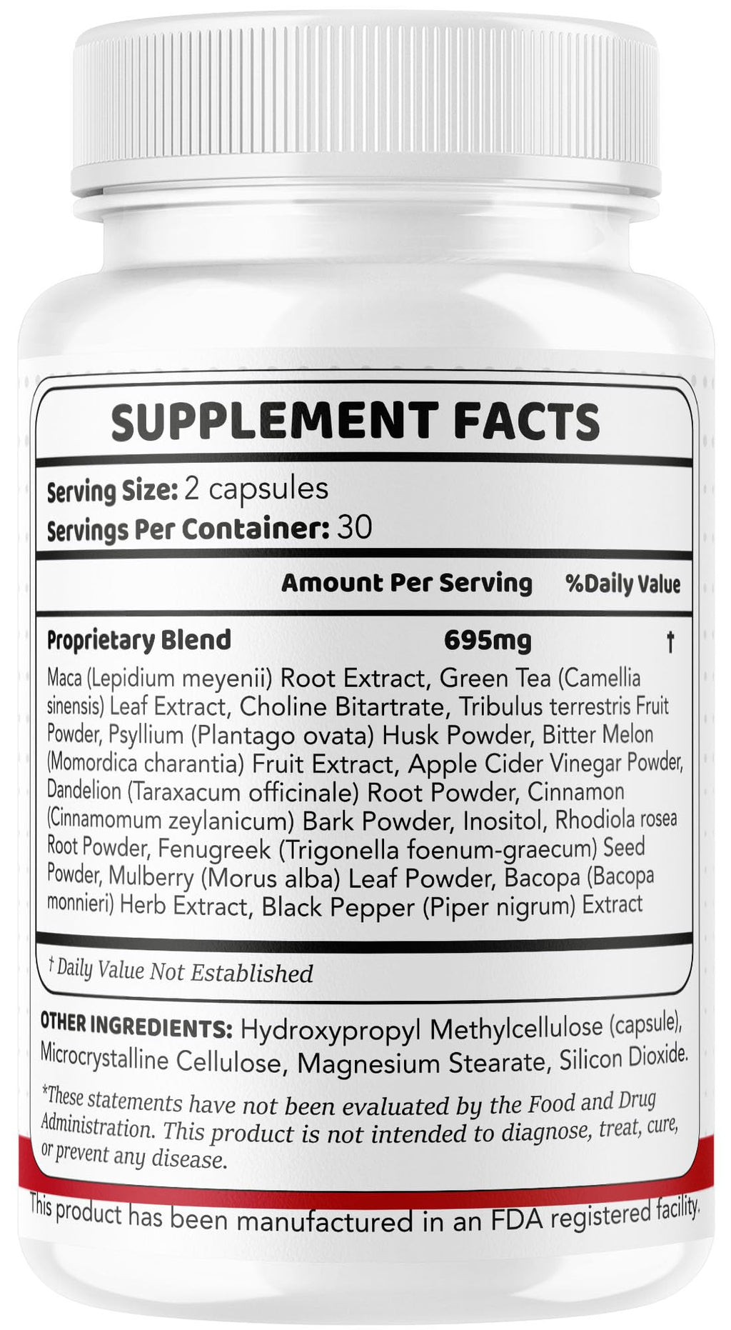 180 Capsules Supplement T42803