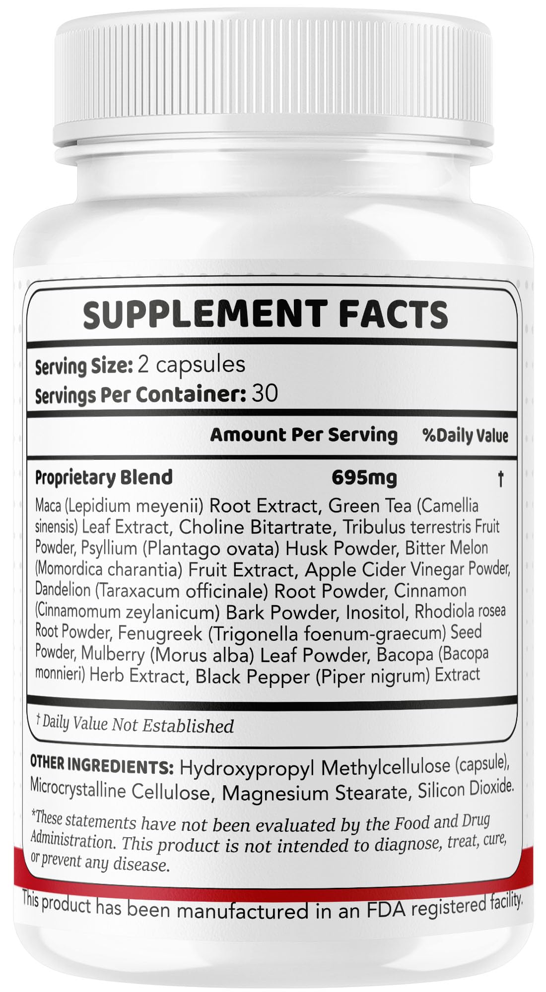 180 Capsules Supplement T42803