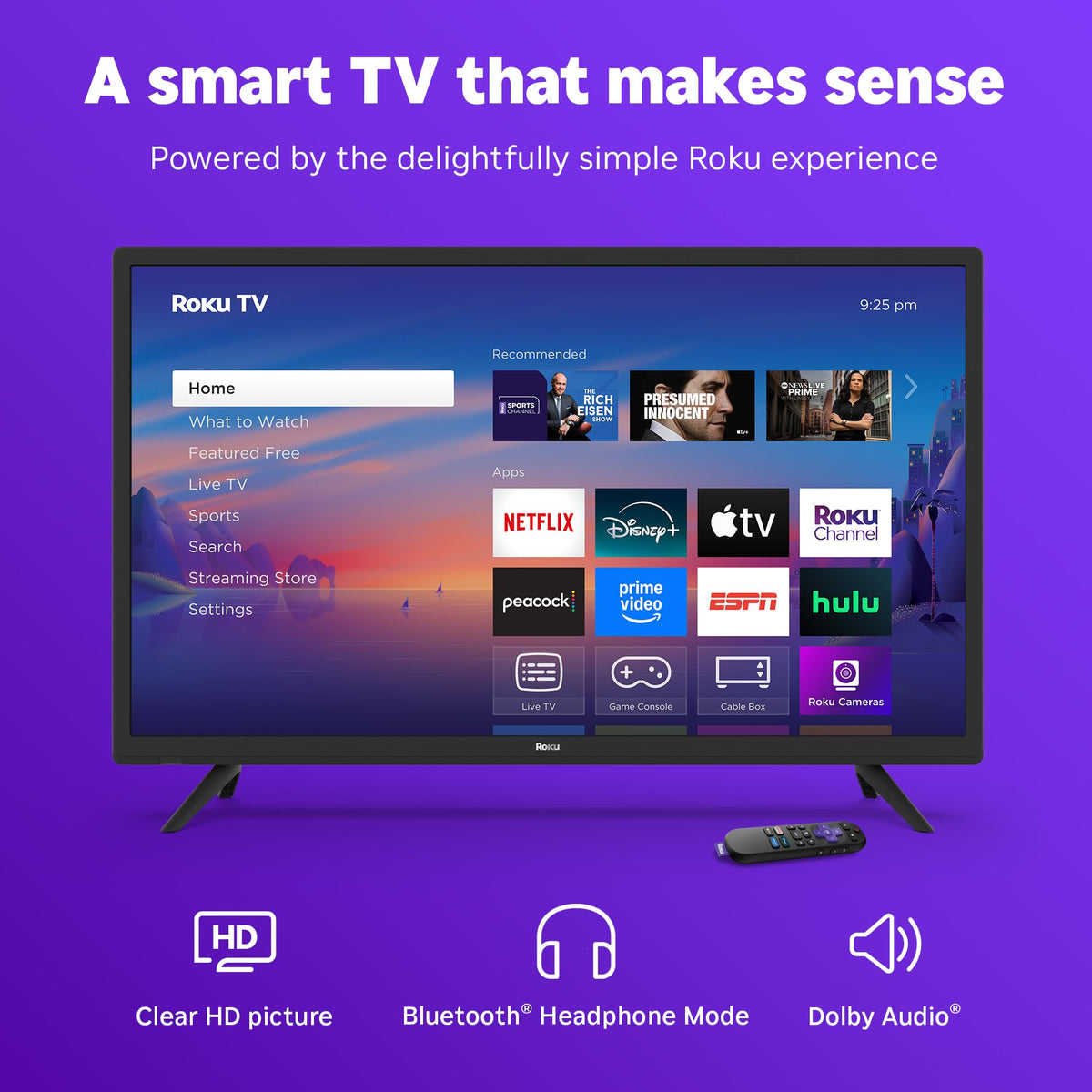 32-Inch 720p HD LED Smart TV I931803
