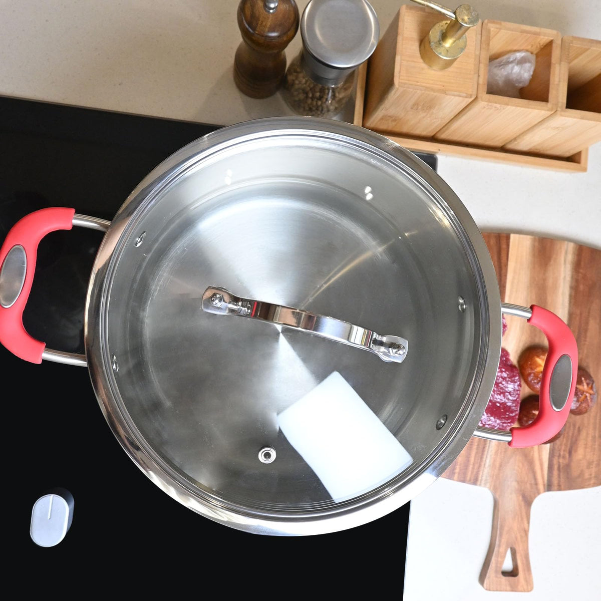 10 Inch Tempered Glass Pot & Pan Lid E573