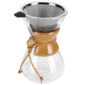Glass Coffee Maker with Stainless Steel Filter 600ml Y51427