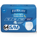 Small/Medium Disposable Pull-On Absorbent Underwear, 64 Count L3104