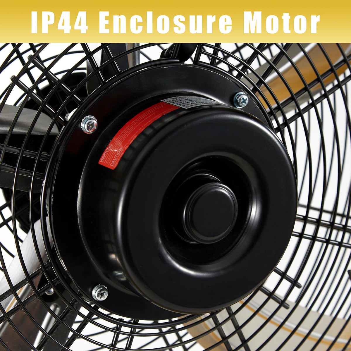 20 inch Heavy Duty Shroud Fan with 1/4 Motor, 2 Pack A13680