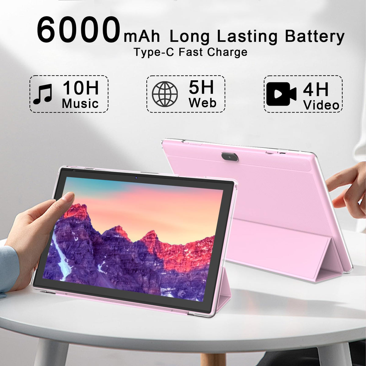 10 Inch 8GB RAM 32GB ROM Tablet with Keyboard Stylus E9735