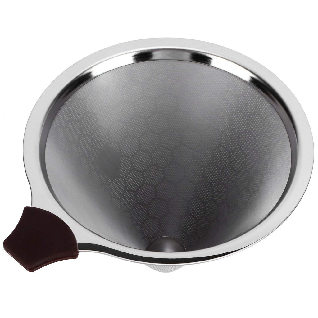 Glass Coffee Maker with Stainless Steel Filter 600ml Y51427