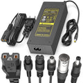 42V 2A Electric Scooter Charger with 7-in-1 Plugs L142305