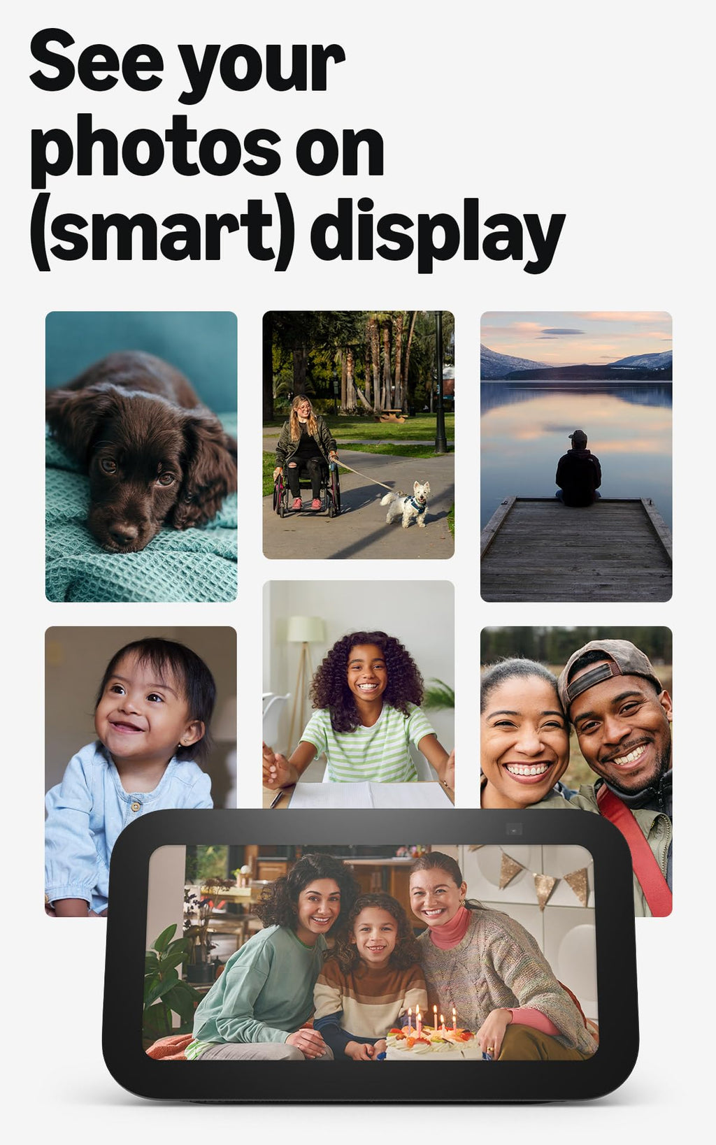 Smart Display Glacier White J832