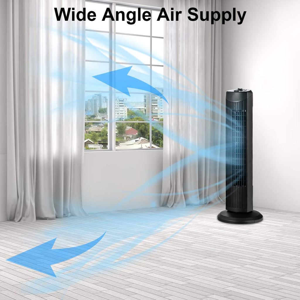 28-Inch Oscillating Tower Fan M79573