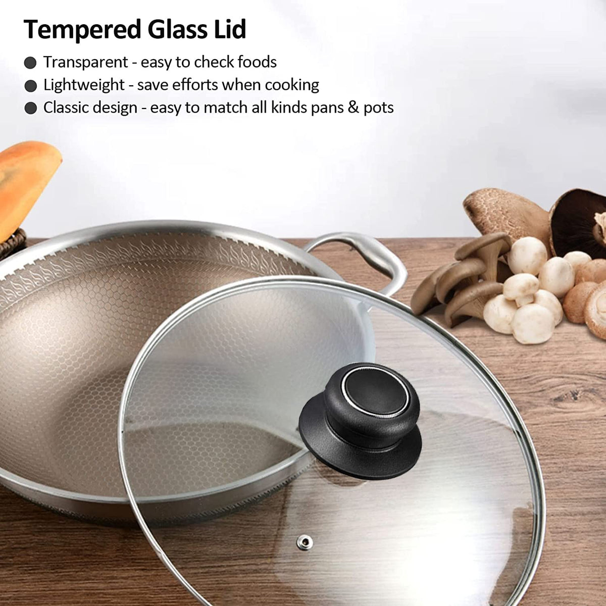 15.4 Inch Tempered Glass Lid N8640