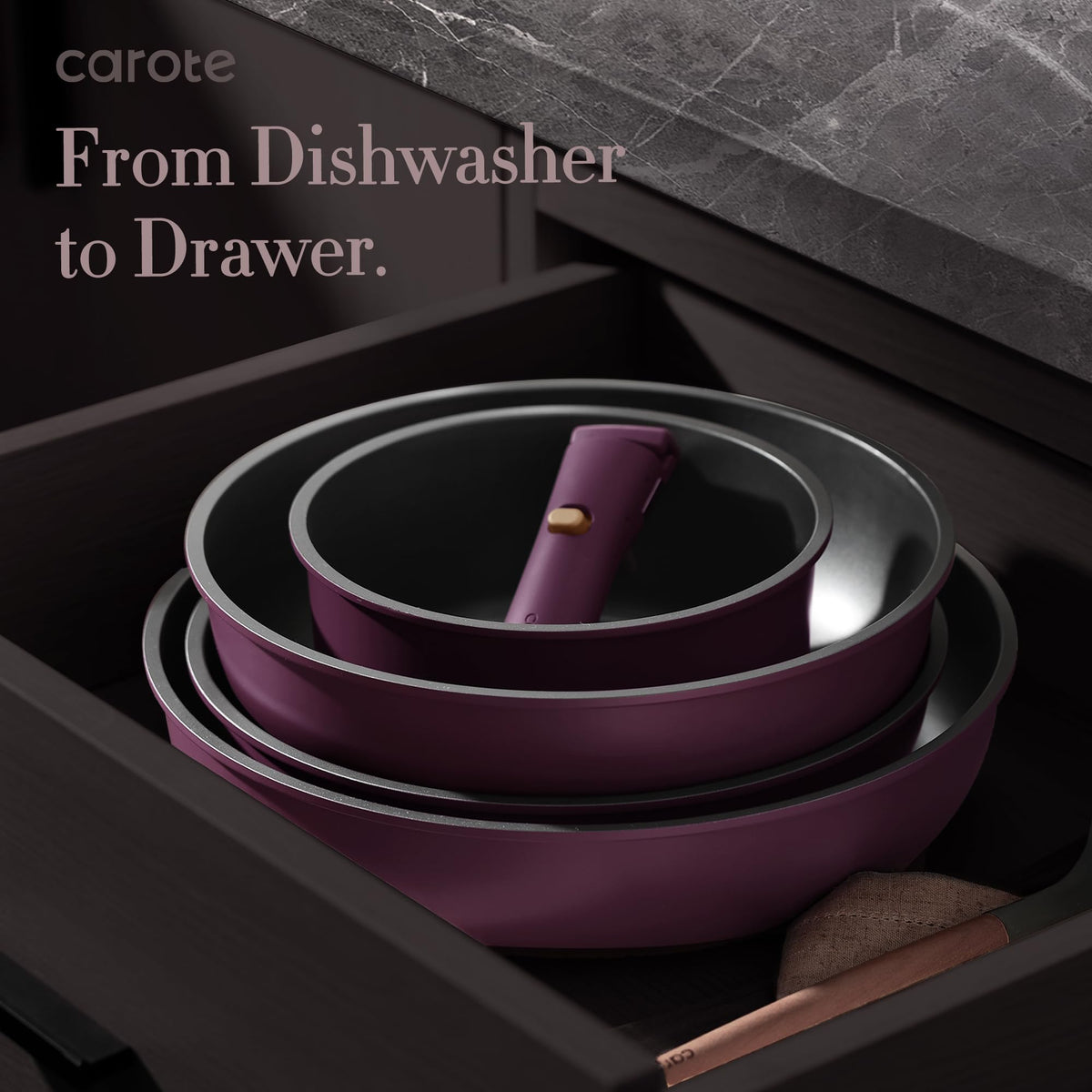 21 Pc Non Stick Cookware Set S882
