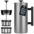 32oz Stainless Steel French Press H2418