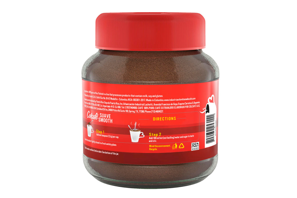 Instant Coffee 100% Colombian 6 Ounce (Pack of 4) Q1679