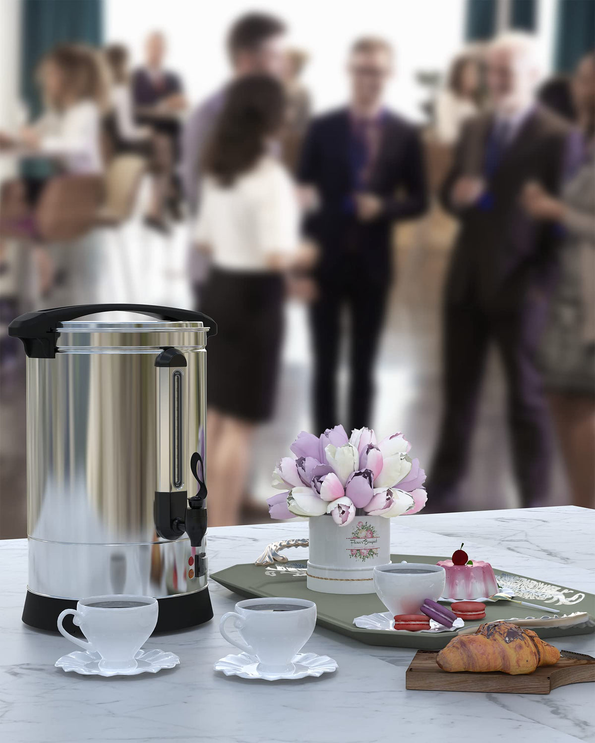 100 Cup Stainless Steel Electric Coffee Urn X561