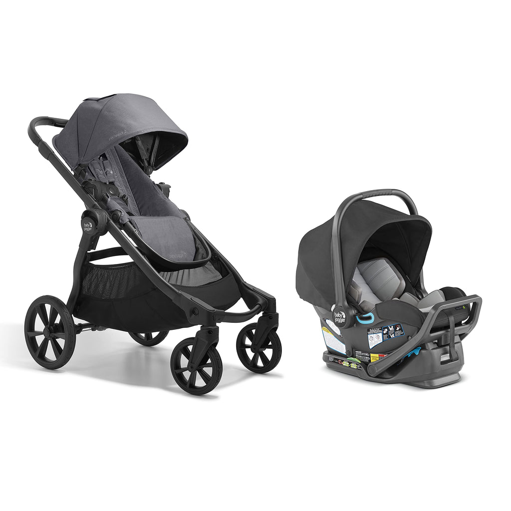 Single-to-Double Modular Travel System with Infant Car Seat W579