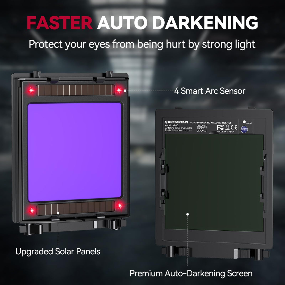 Auto Darkening Welding Helmet M820